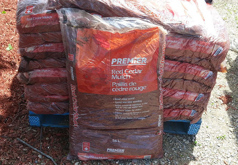 wells greenhouses and landscape red cedar mulch